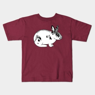 Tricolor Rabbit Kids T-Shirt